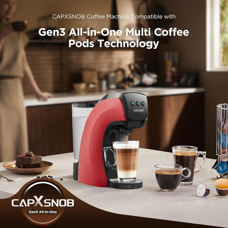 Warriors1 5 in 1 Pod Coffee Machines