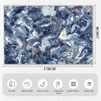 Washable Abstract Area Rug