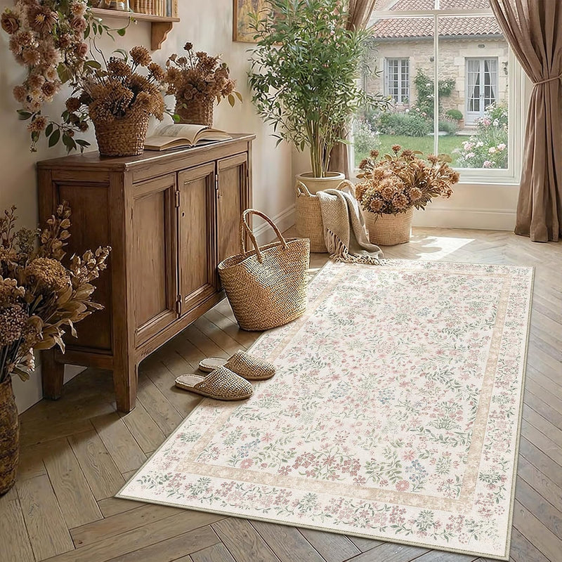 Washable Area Rug for Entryway Carpet