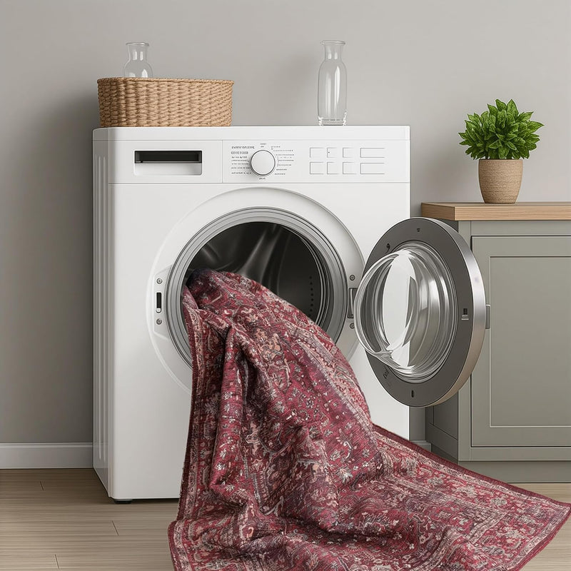 Washable Area Rug for Living Room