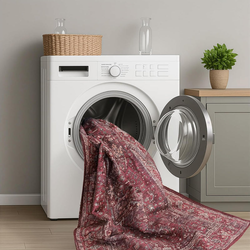 Washable Area Rug for Living Room