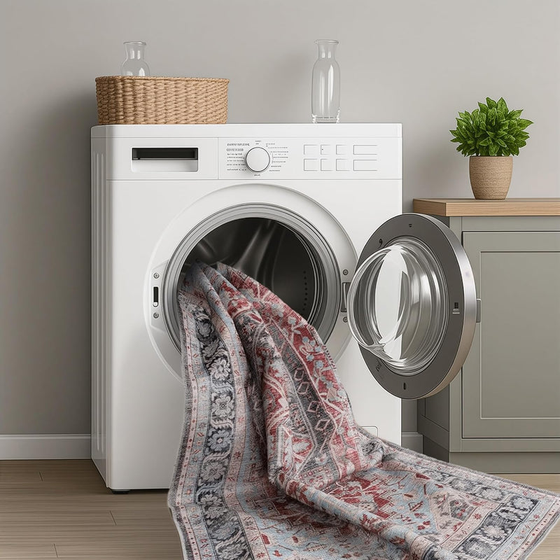 Washable Area Rug for Living Room