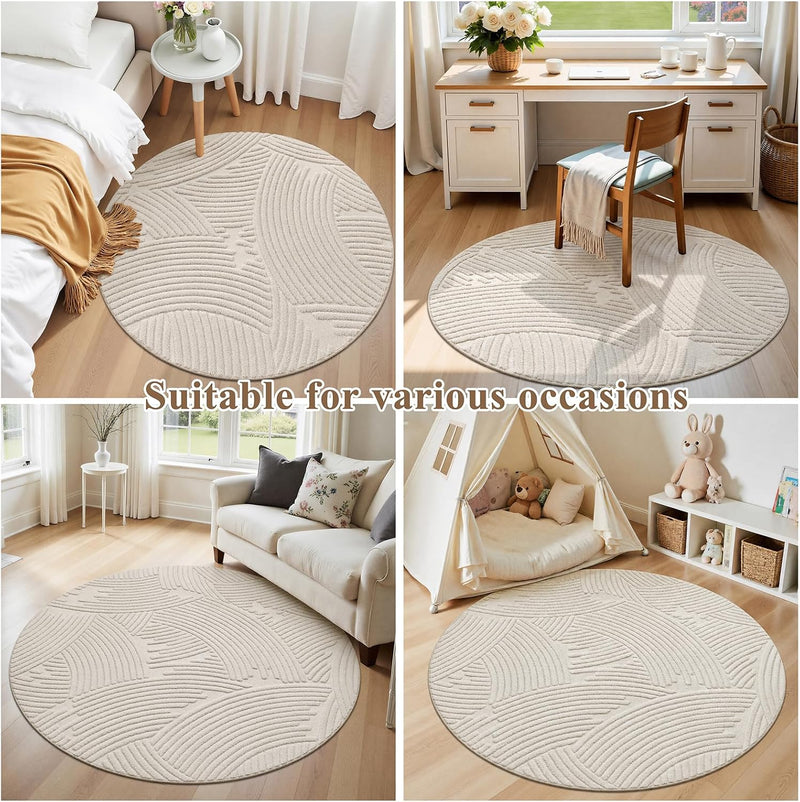 Washable Area Rug for Living Room