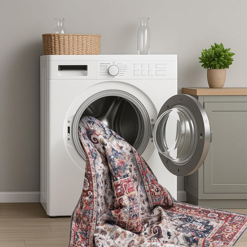 Washable Area Rug for Living Room