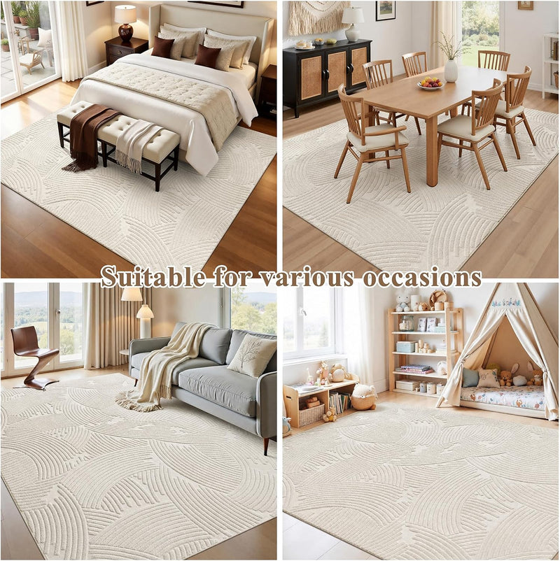 Washable Area Rug for Living Room