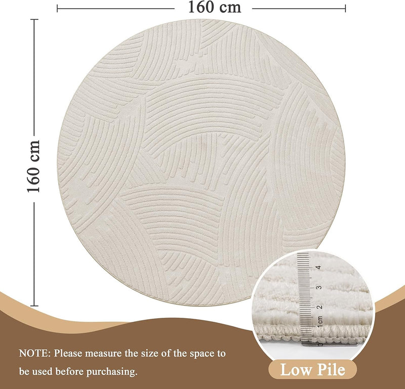 Washable Area Rug for Living Room