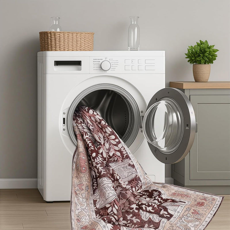 Washable Area Rug for Living Room