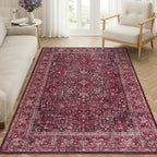 Washable Area Rug for Living Room