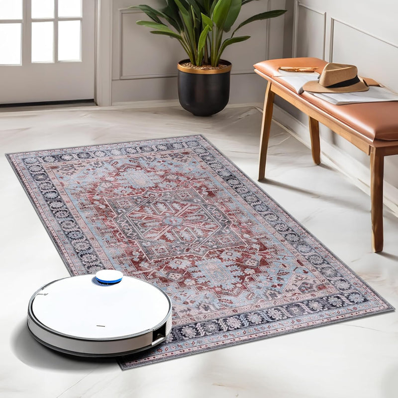 Washable Area Rug for Living Room
