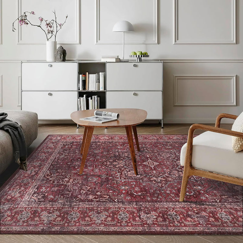 Washable Area Rug for Living Room