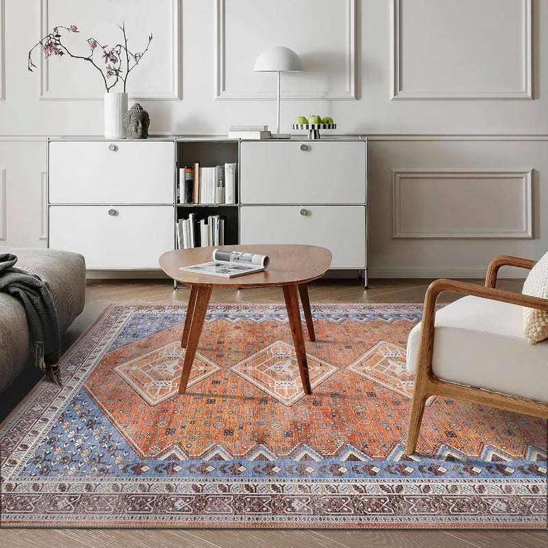 Washable Area Rug for Living Room
