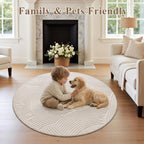 Washable Area Rug for Living Room
