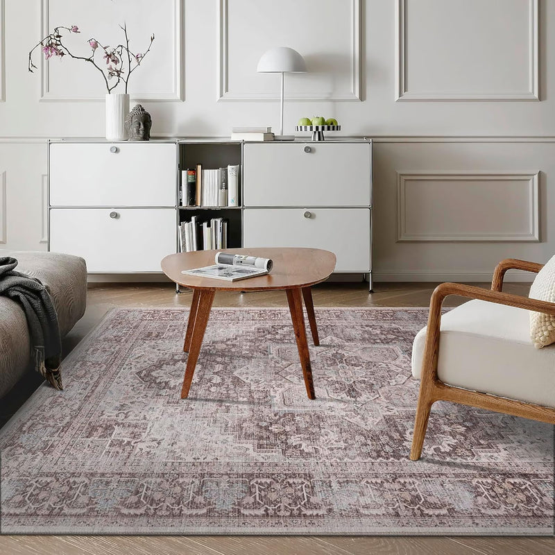 Washable Area Rug for Living Room