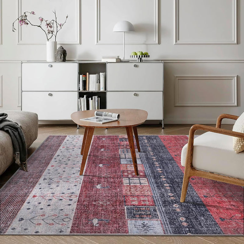Washable Area Rug for Living Room