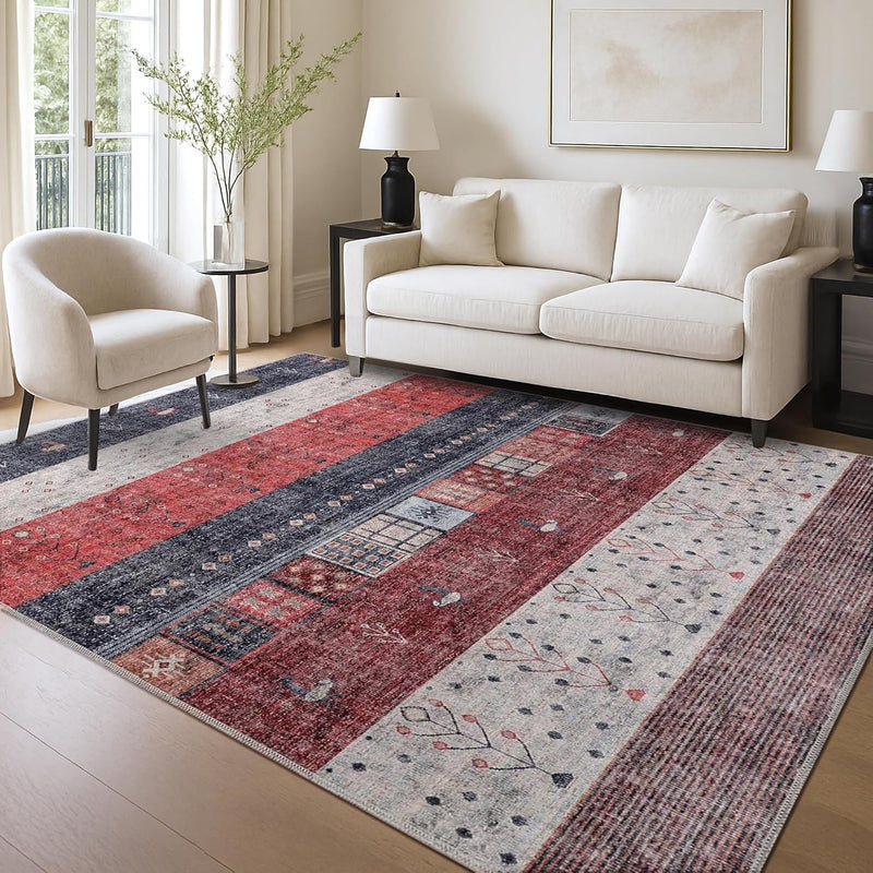 Washable Area Rug for Living Room