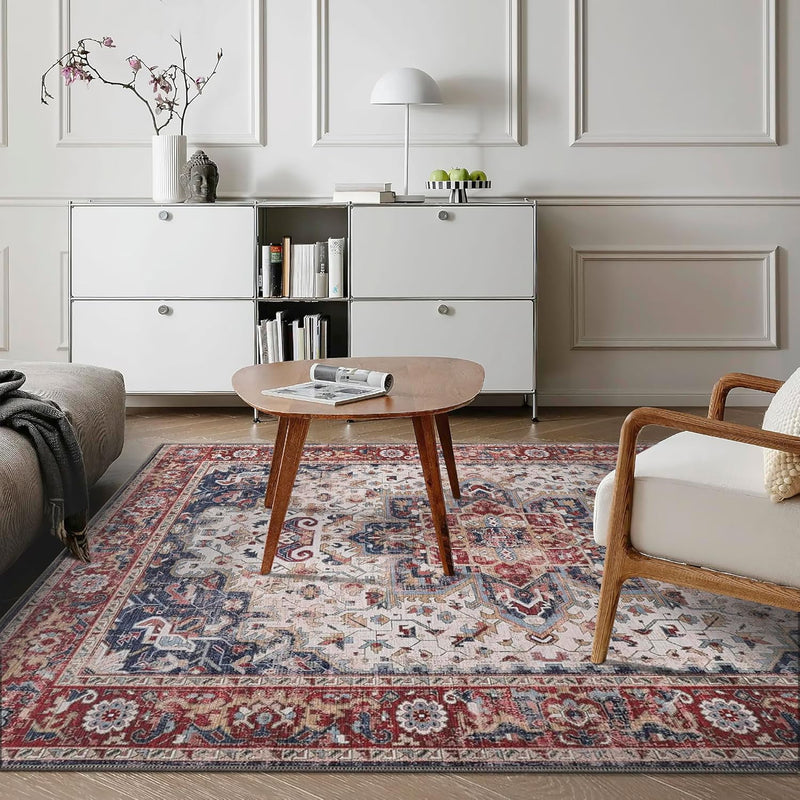 Washable Area Rug for Living Room