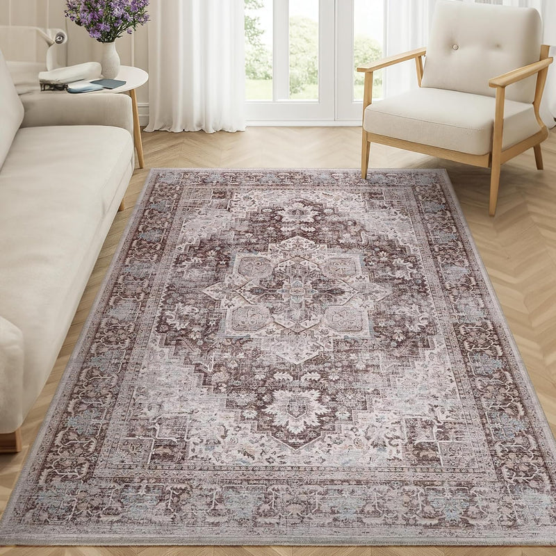Washable Area Rug for Living Room