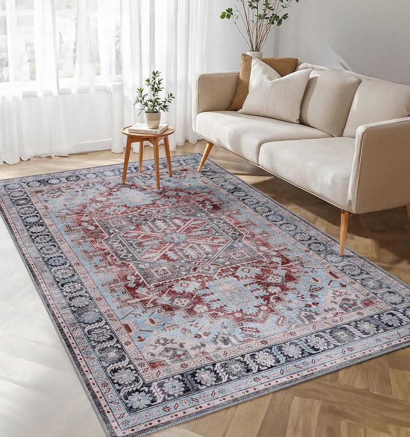 Washable Area Rug for Living Room