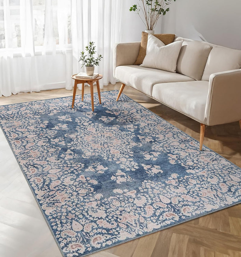Washable Area Rug for Living Room