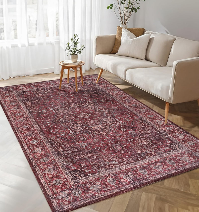 Washable Area Rug for Living Room