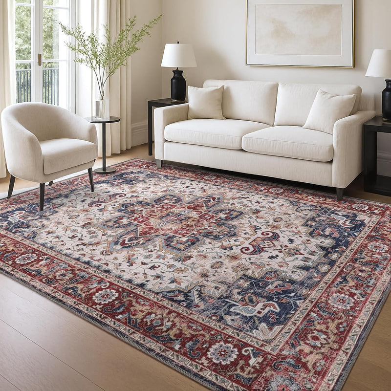 Washable Area Rug for Living Room