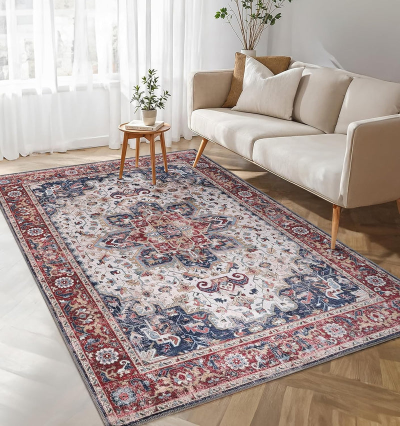Washable Area Rug for Living Room