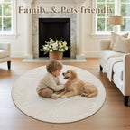 Washable Area Rug for Living Room