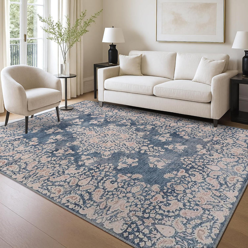 Washable Area Rug for Living Room