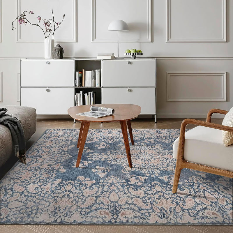 Washable Area Rug for Living Room