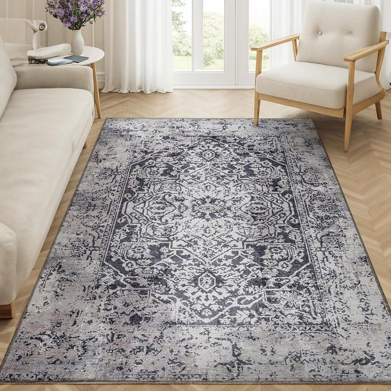 Washable Area Rug for Living Room