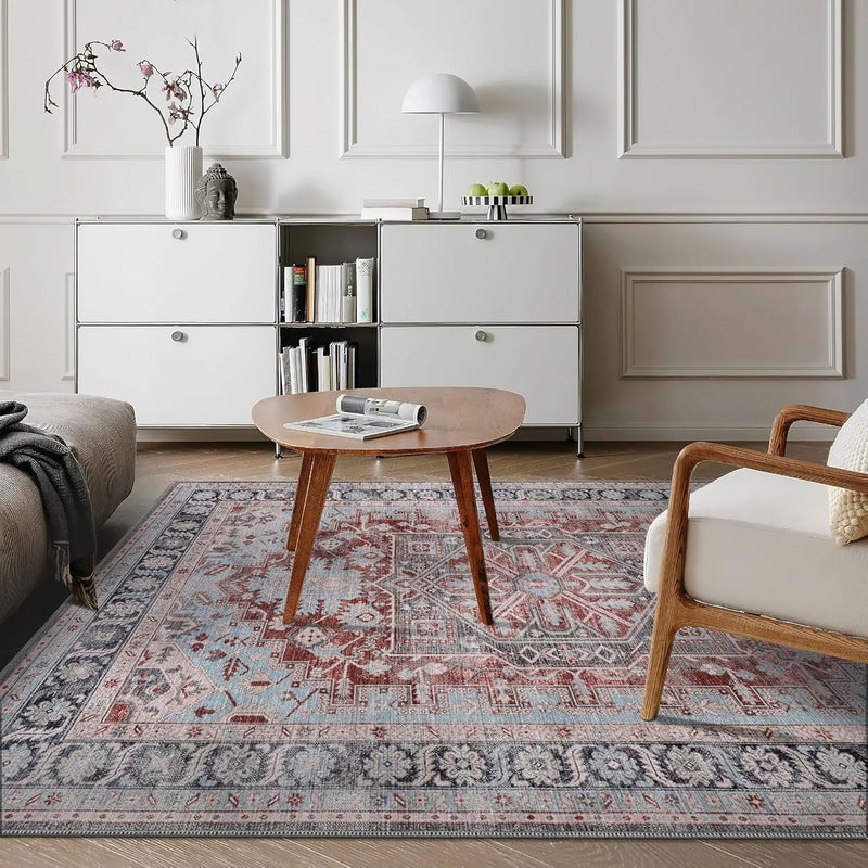 Washable Area Rug for Living Room