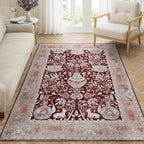 Washable Area Rug for Living Room