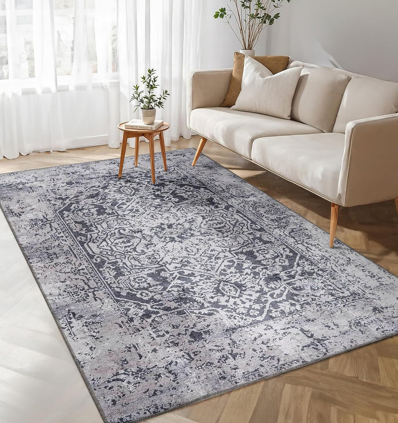 Washable Area Rug for Living Room