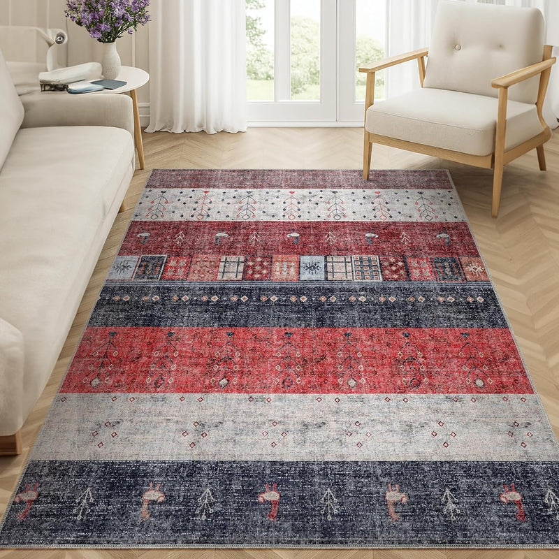 Washable Area Rug for Living Room
