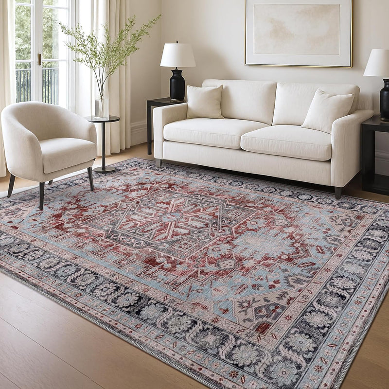 Washable Area Rug for Living Room