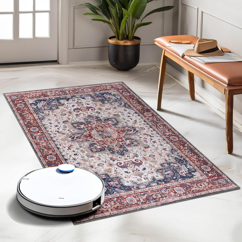 Washable Area Rug for Living Room