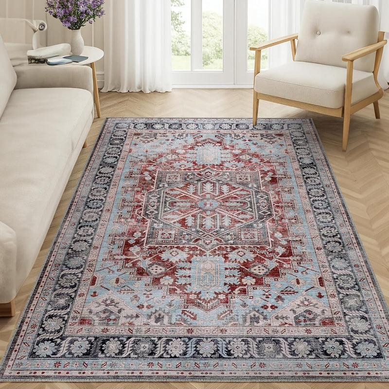 Washable Area Rug for Living Room