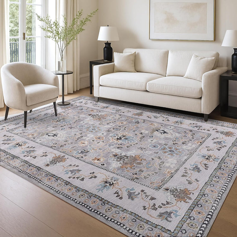 Washable Area Rug for Living Room
