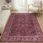 Washable Area Rug for Living Room
