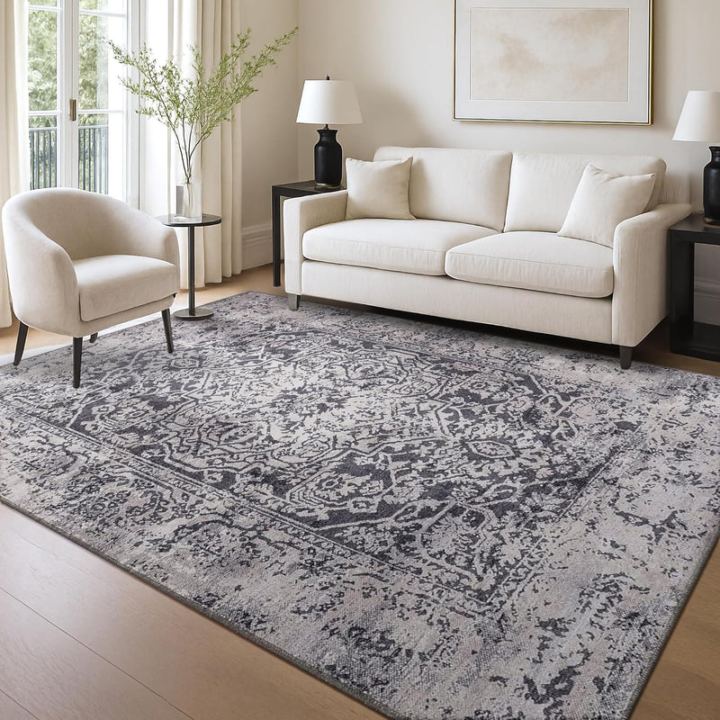 Washable Area Rug for Living Room