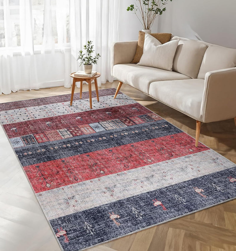 Washable Area Rug for Living Room