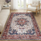 Washable Area Rug for Living Room