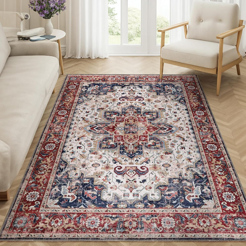 Washable Area Rug for Living Room