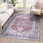 Washable Area Rug for Living Room Bedroom Kitchen