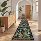 Washable Area Rug for Living Room Boho