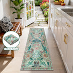 Washable Area Rug for Living Room Boho