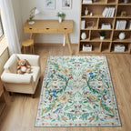 Washable Area Rug for Living Room Boho
