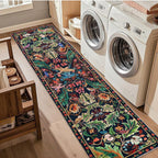Washable Area Rug for Living Room Boho