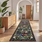 Washable Area Rug for Living Room Boho