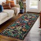 Washable Area Rug for Living Room Boho